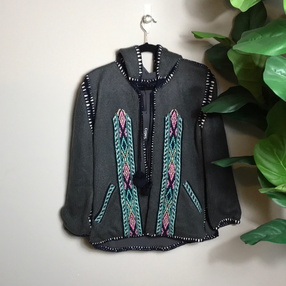 Gypsy 05 Embroidered Sweater Coat